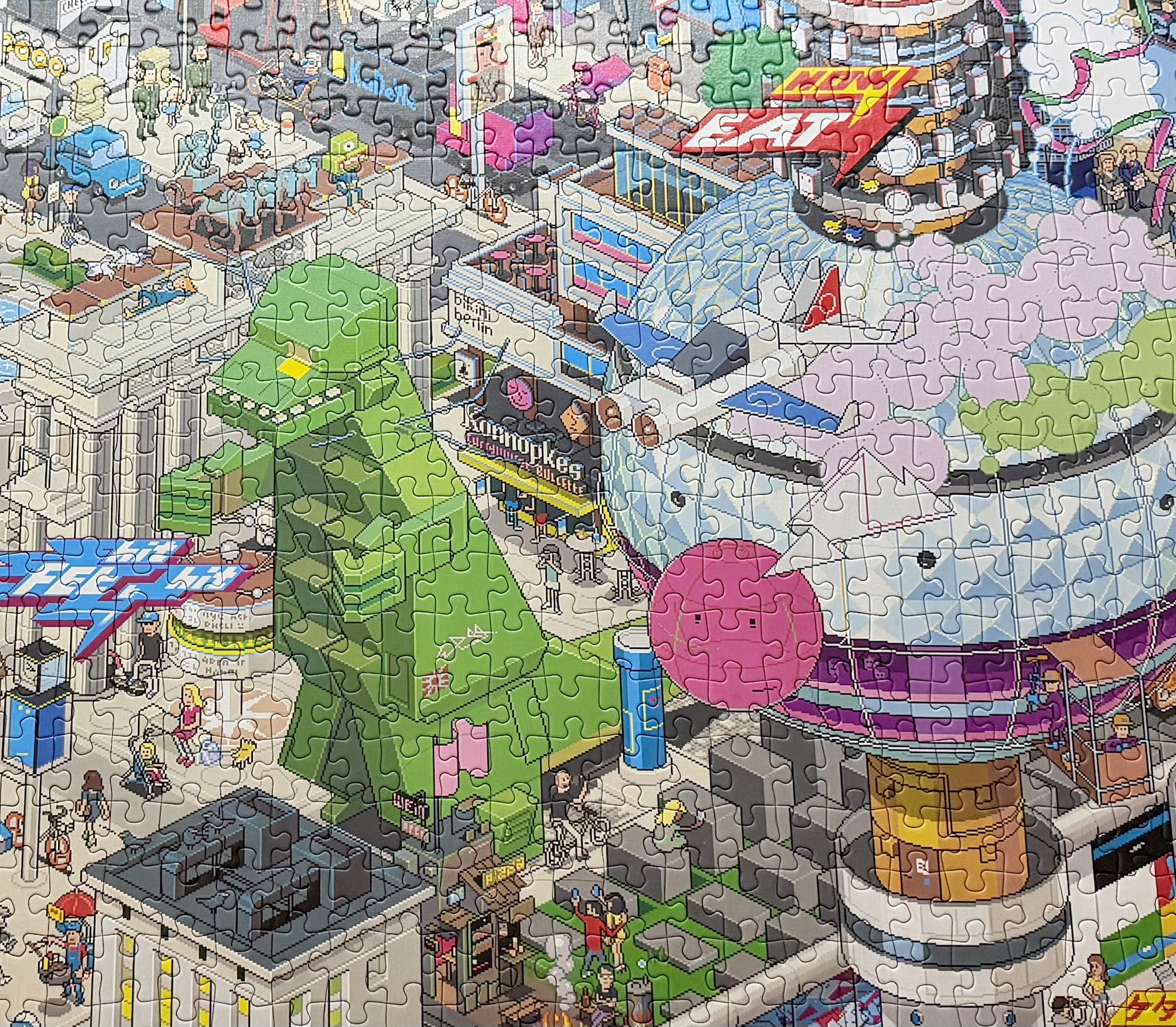eBoy Berlin Puzzle von Heye mit 1000 Teilen - Detail